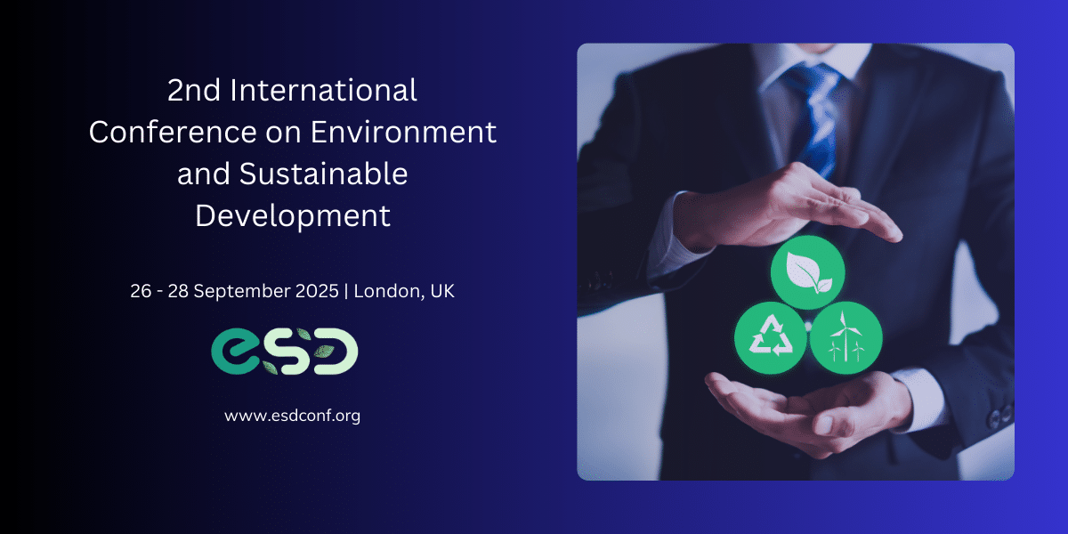 2nd International Conference on Environment and Sustainable Development(ESDCONF)