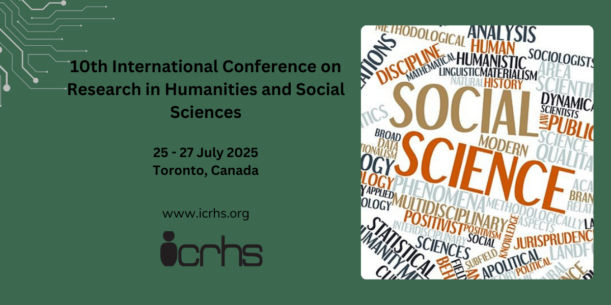 10th International Conference on Research in Humanities and Social Sciences